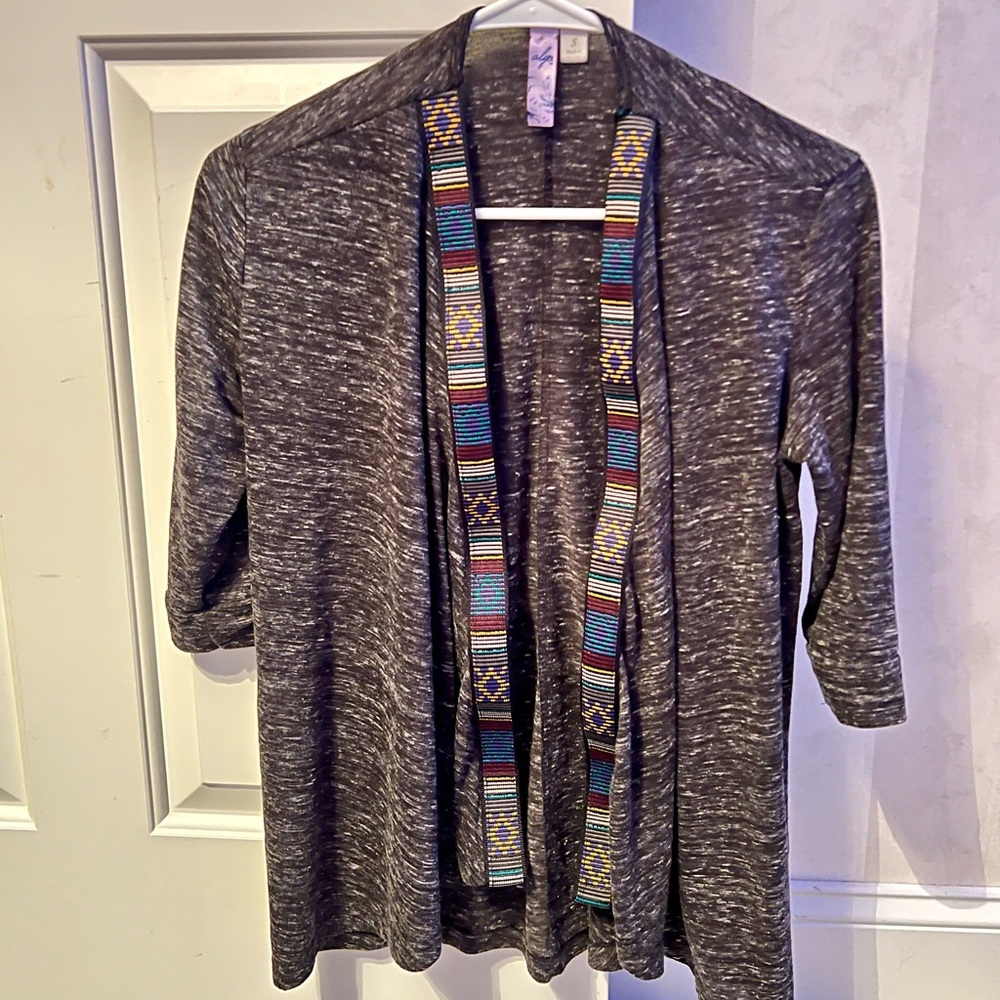 Alya womens  tribal cardigan size small5/$30